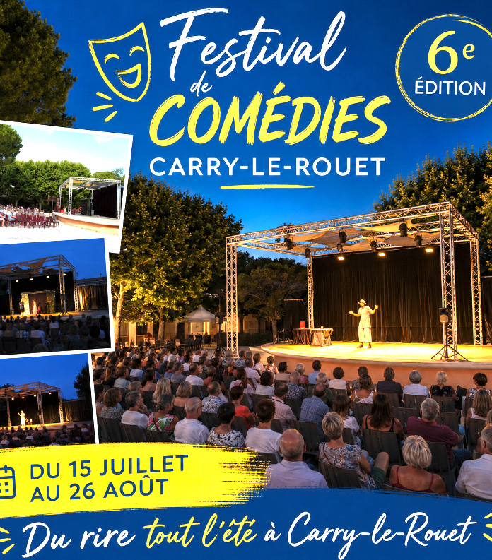 Festival de Com&eacute;dies de Carry-le-Rouet 2026