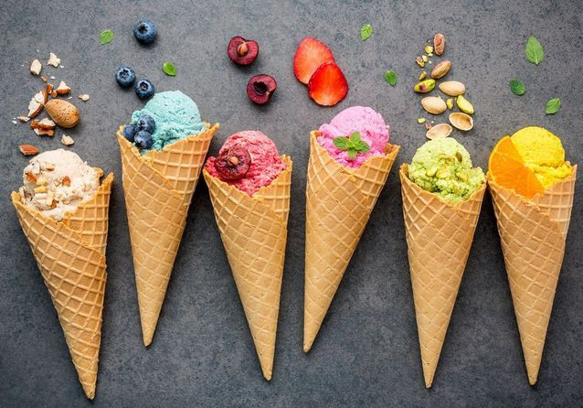 Manger une glace, boire un thé