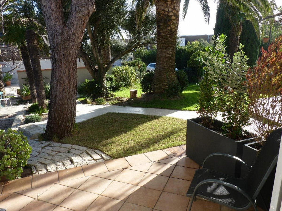 Terrasse privative de la chambre d'hôtes