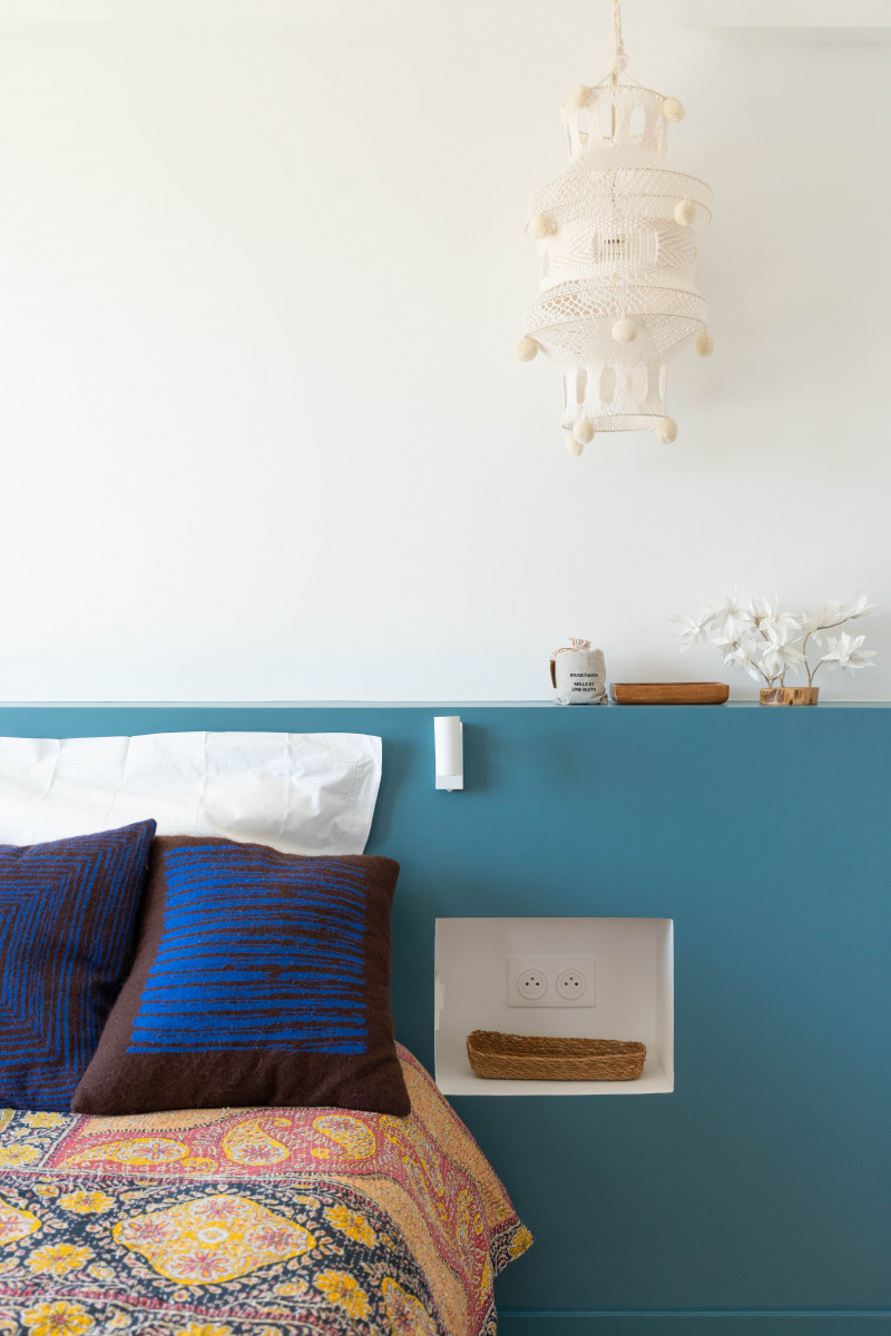 Chambre bleu