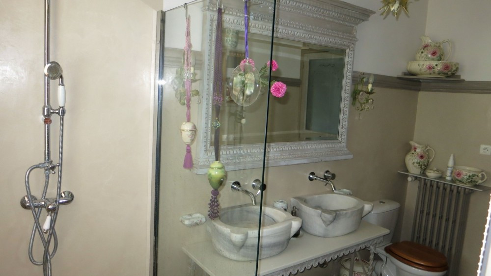La salle de bain des iris