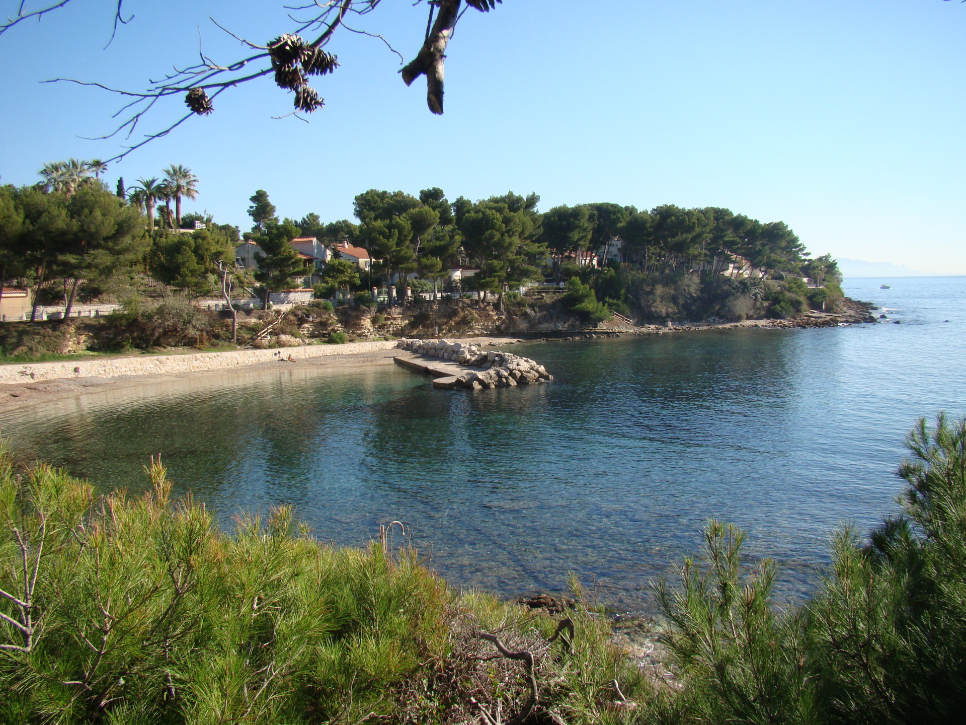 Plage du Cap Rousset