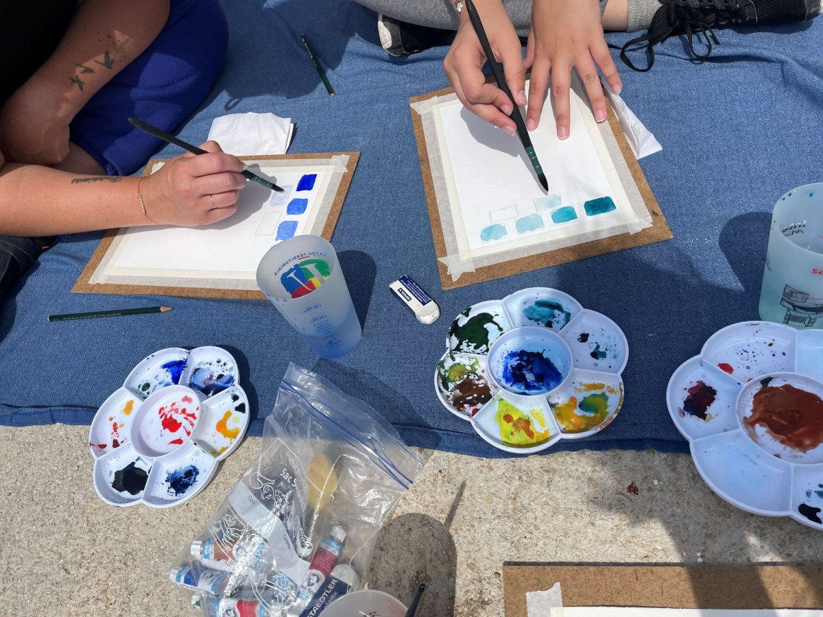 Carnet de voyages et aquarelle en plein air_Carry-le-Rouet
