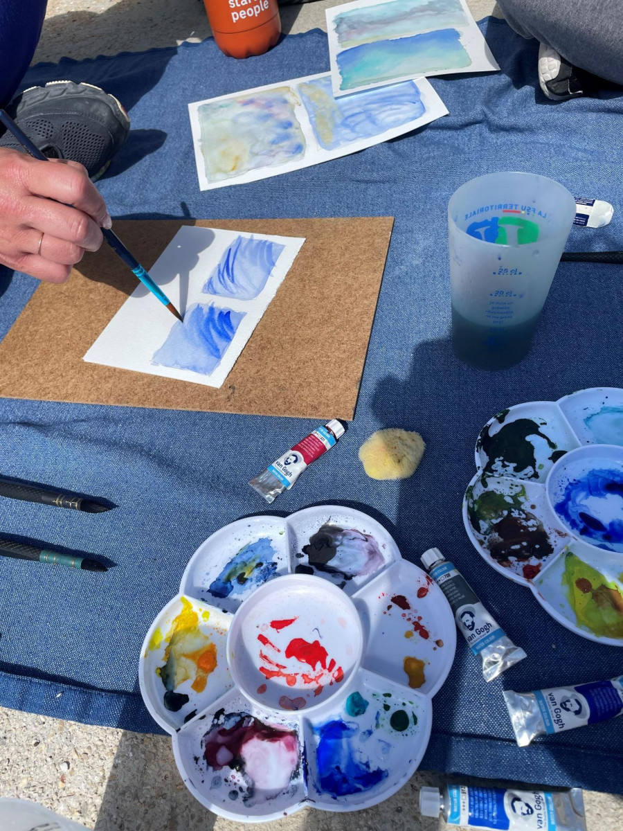 Carnet de voyages et aquarelle en plein air_Carry-le-Rouet