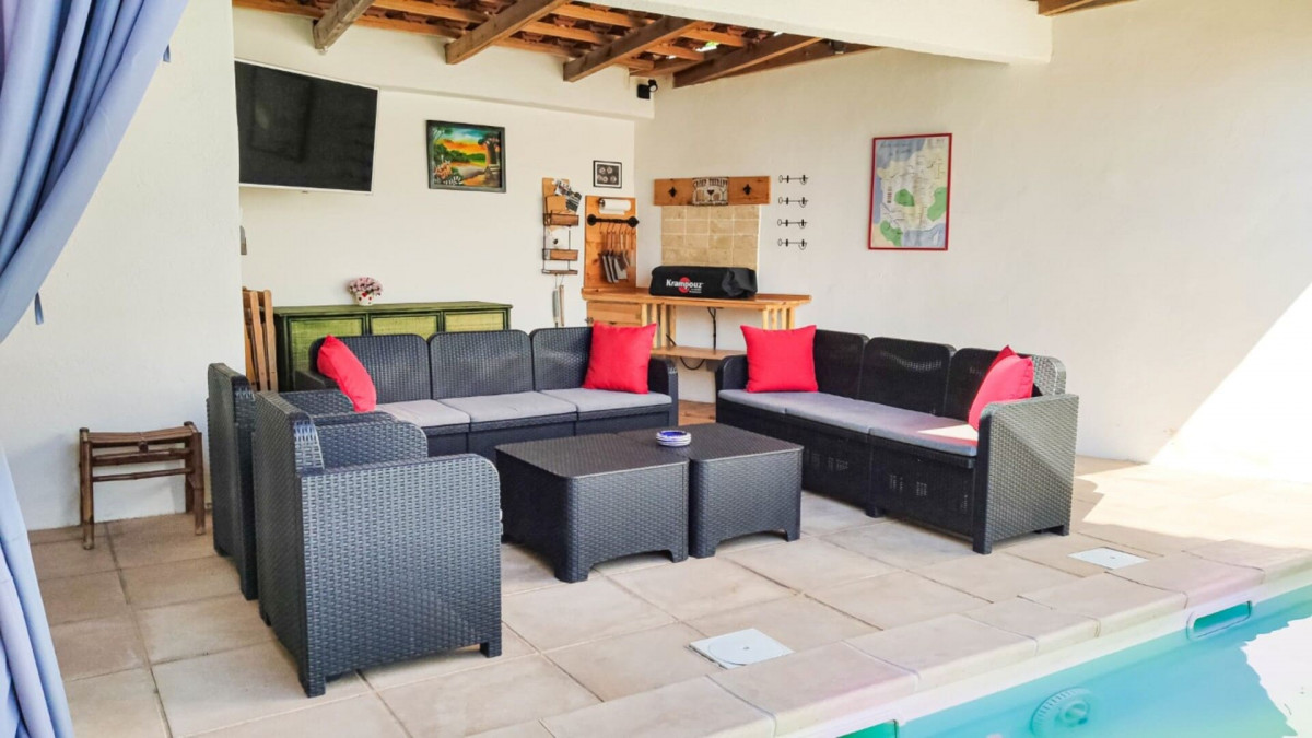 T4 avec piscine et jardin privé - Plage à 800 m_Carry-le-Rouet
