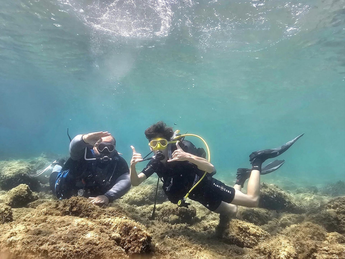 baptême plongée sous marine