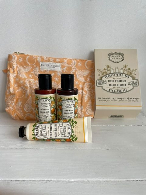 Trousse week-end fleur d'oranger