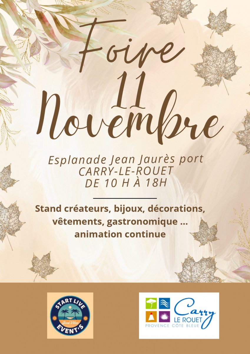 Foire du 11 novembre_Carry-le-Rouet