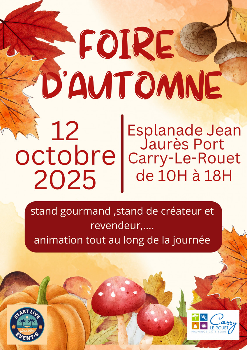 Foire du 12 octobre_Carry-le-Rouet