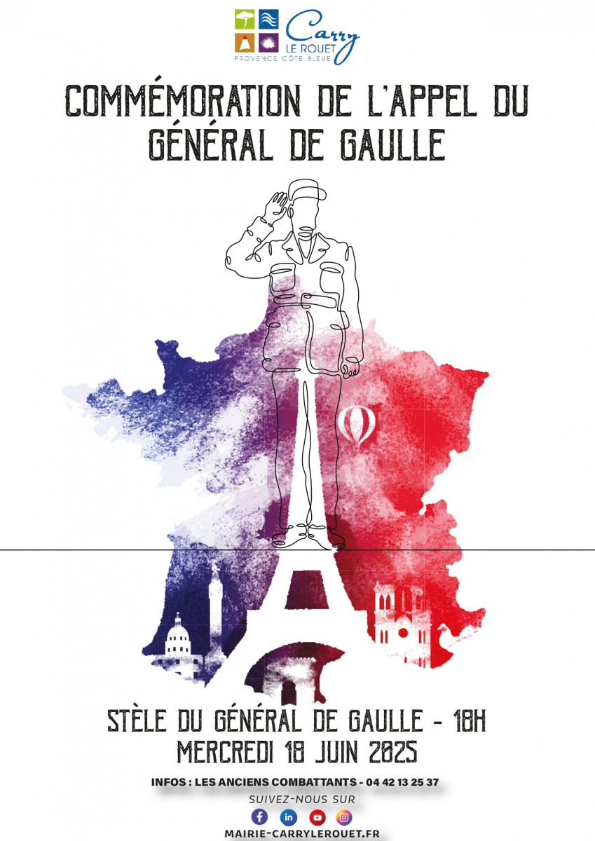 Commémoration de l'Appel du Général de Gaulle_Carry-le-Rouet