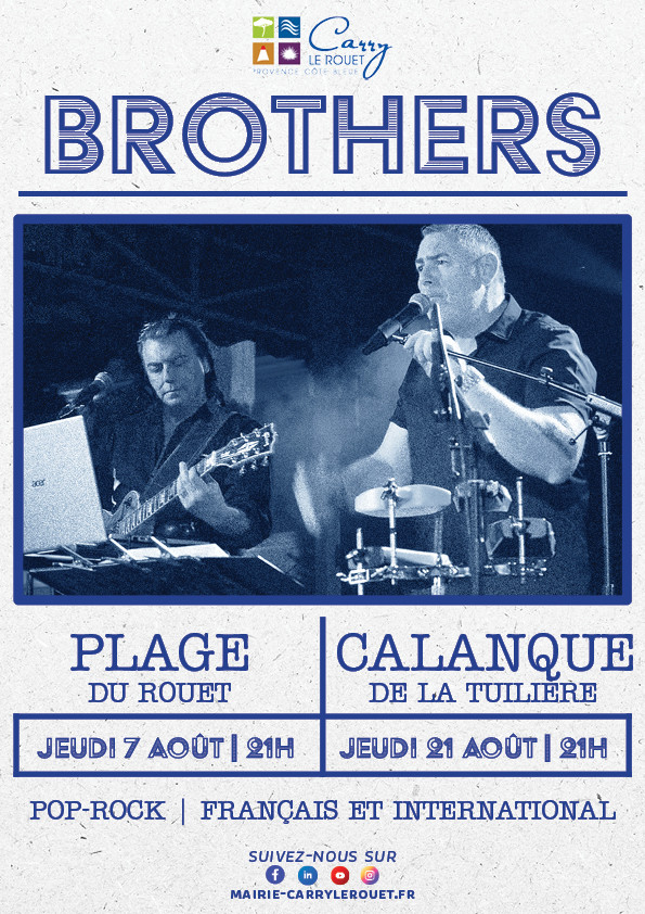 Concert Brothers au Rouet_Carry-le-Rouet