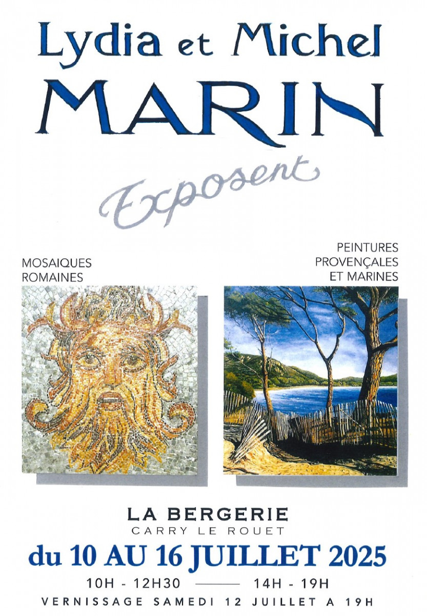 Exposition Lydia et Michel Marin_Carry-le-Rouet