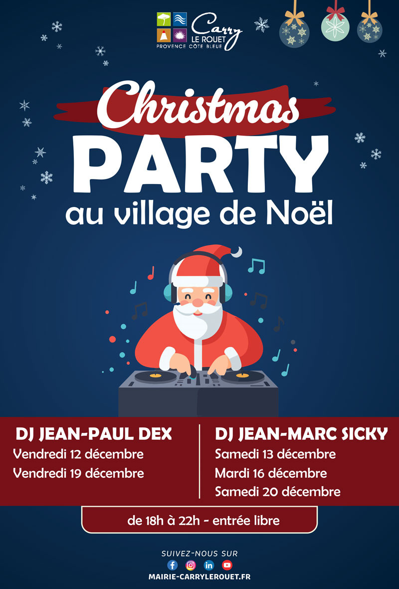 Christmas party au Village de Noël_Carry-le-Rouet