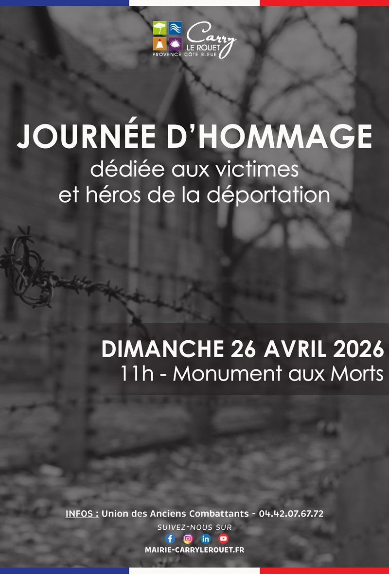 Journée du souvenir des victimes de la déportation_Carry-le-Rouet