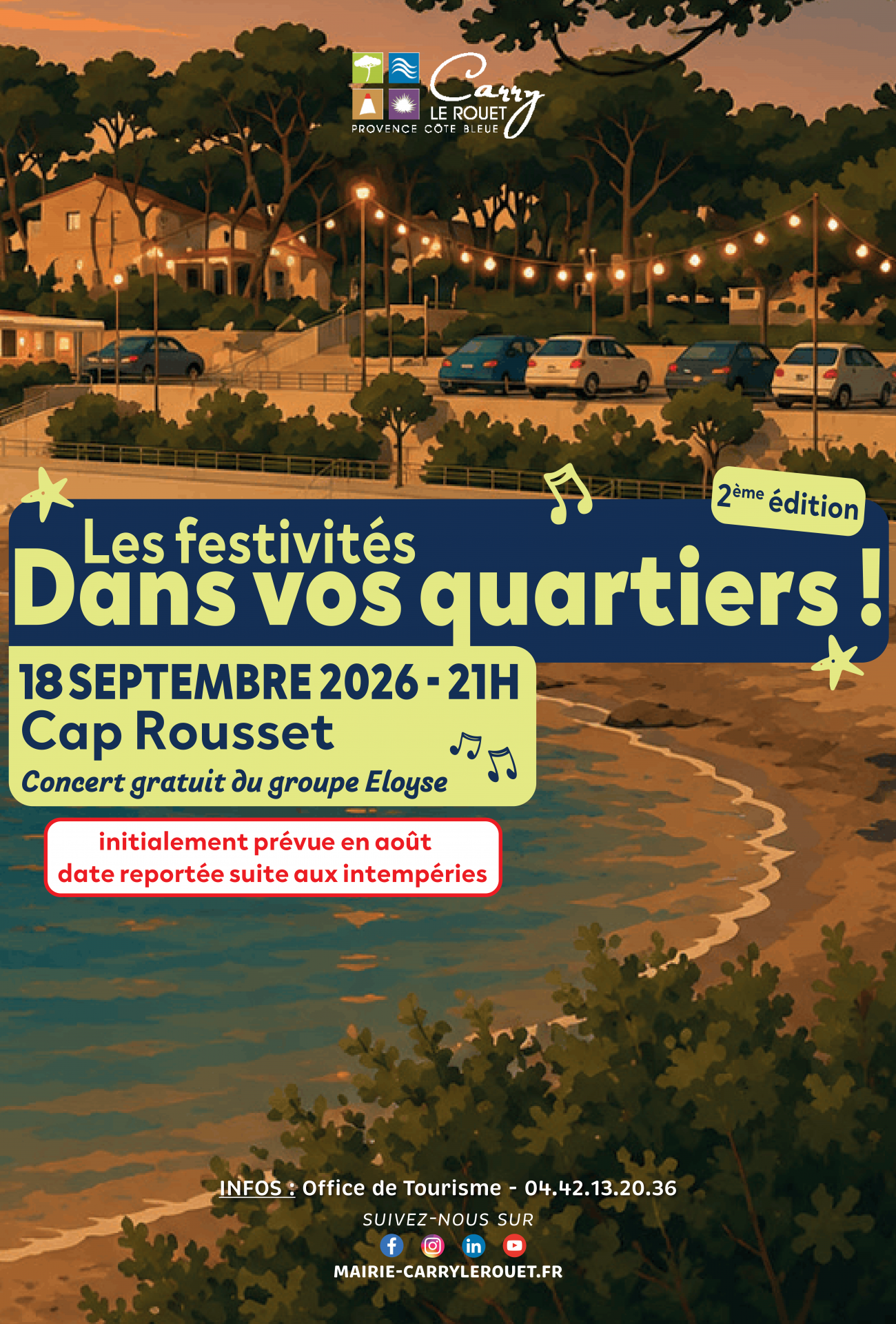 Festivités dans vos quartiers - 18 septembre_Carry-le-Rouet