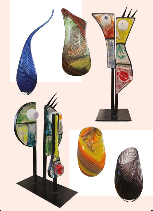 Exposition Sébastien Sappa  - Maître verrier à  Biot_Carry-le-Rouet