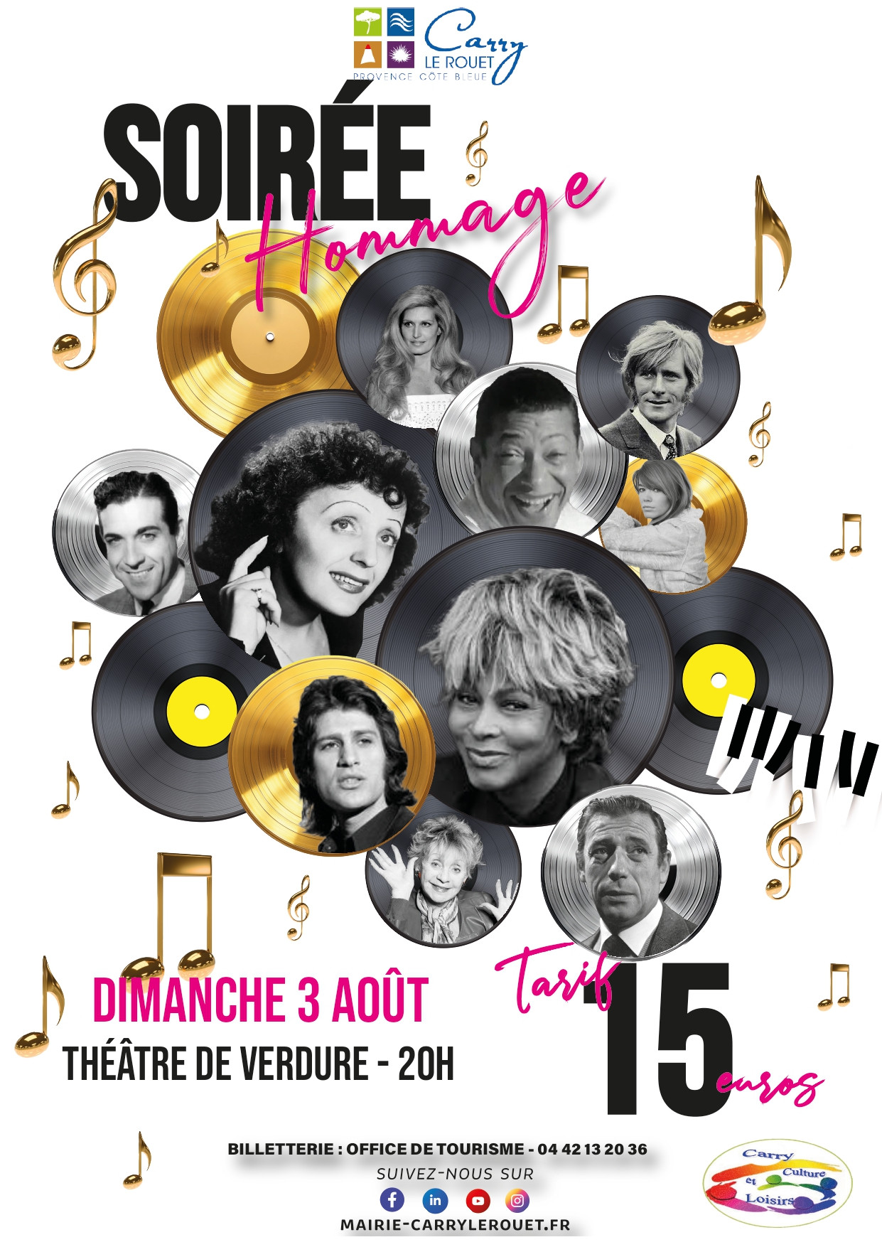 Hommage aux chanteurs français disparus_Carry-le-Rouet