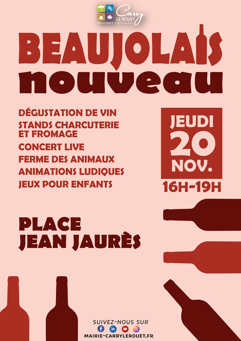 Beaujolais Nouveau 2025_Carry-le-Rouet