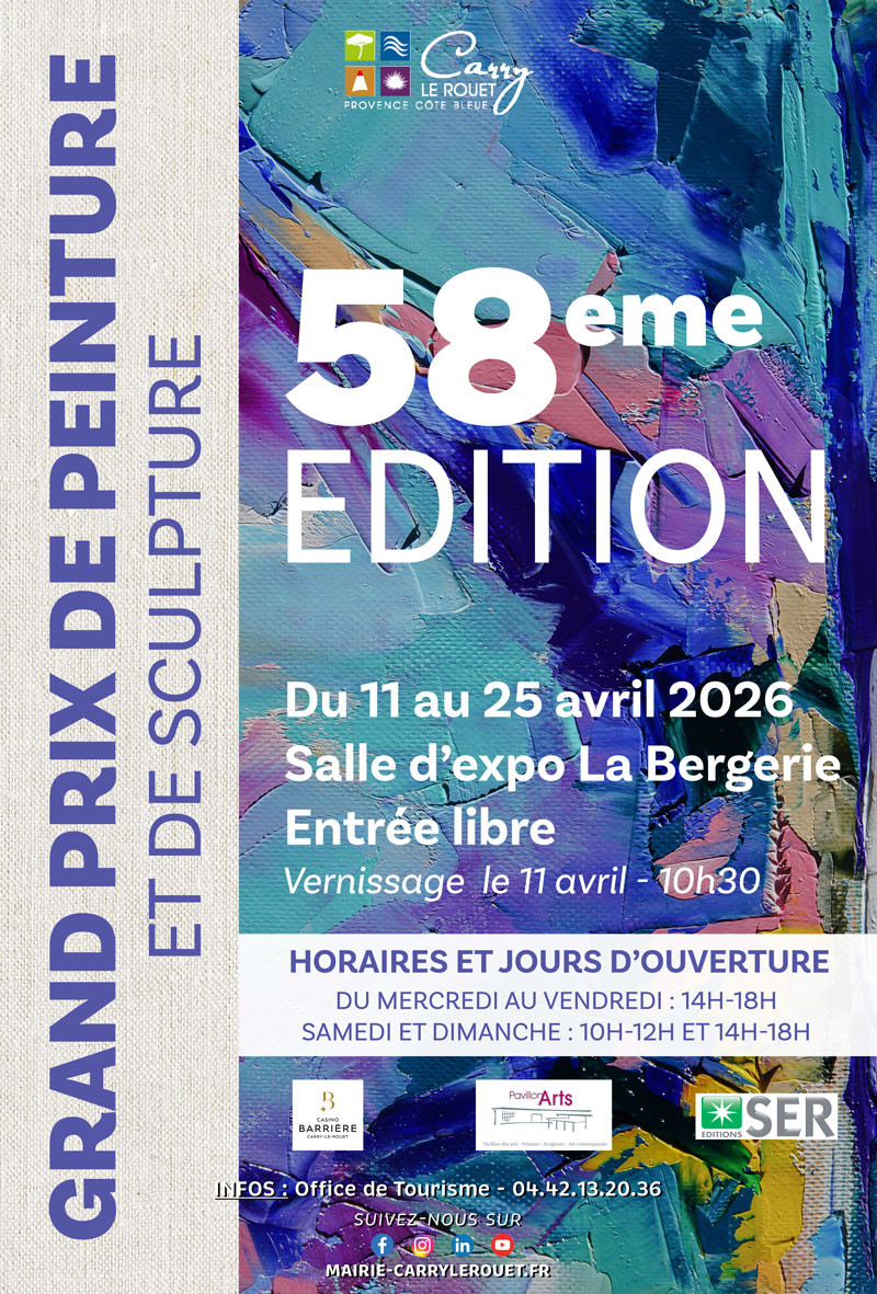 Appel à candidatures Grand Prix de Peinture 2026_Carry-le-Rouet