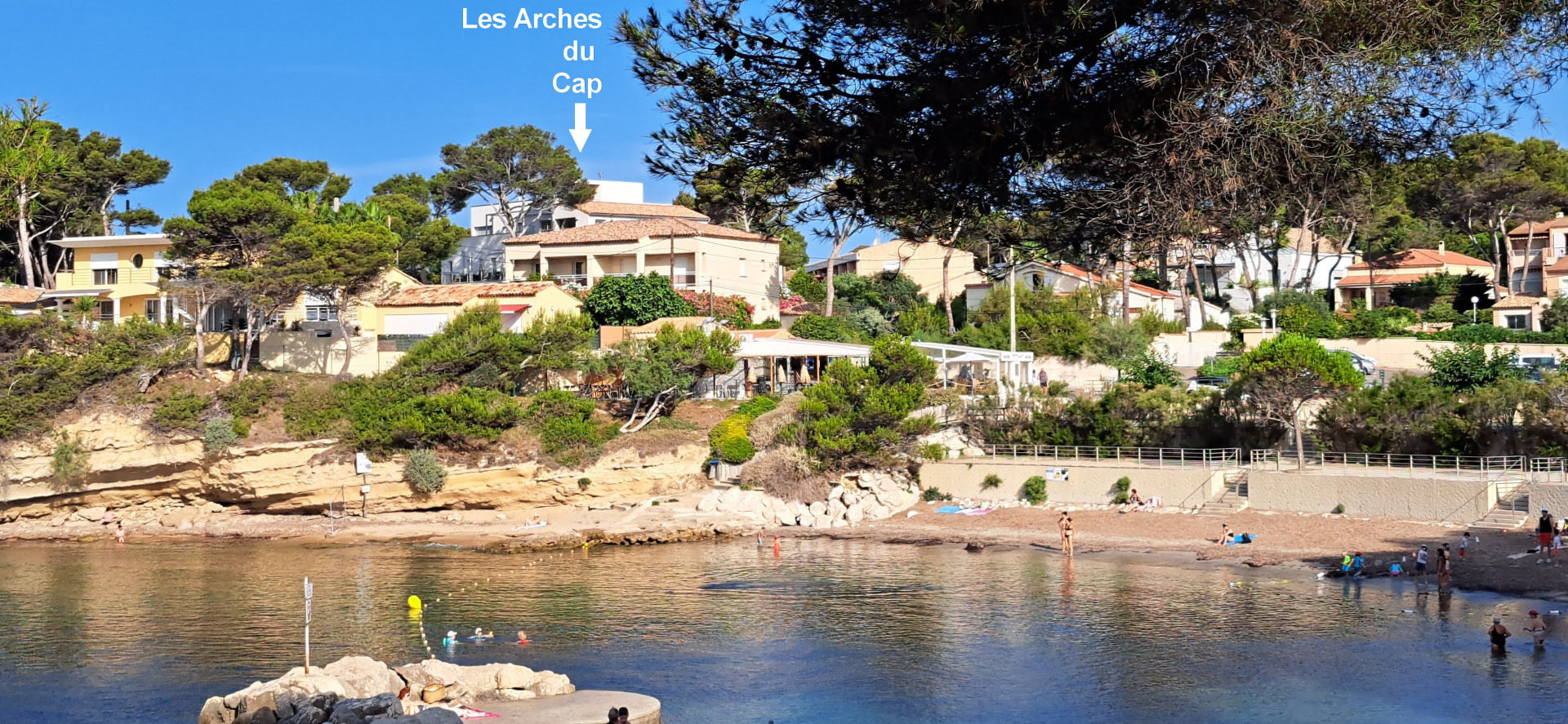 T2 apartment in residence_Carry-le-Rouet