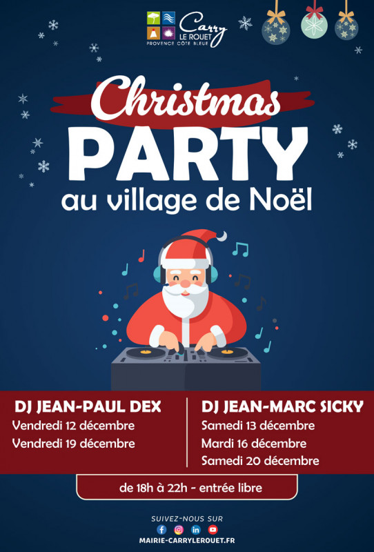 Christmas party au Village de Noël_Carry-le-Rouet