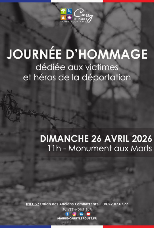 Journée du souvenir des victimes de la déportation_Carry-le-Rouet